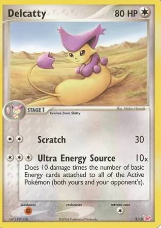 Delcatty (3/10) [EX: Trainer Kit - Latias] | Silver Goblin