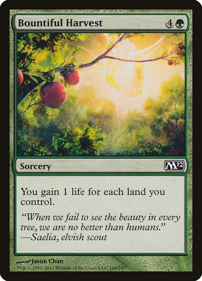 Bountiful Harvest [Magic 2012] | Silver Goblin