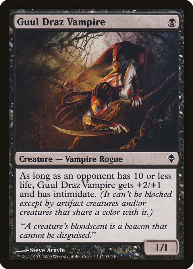 Guul Draz Vampire [Zendikar] | Silver Goblin
