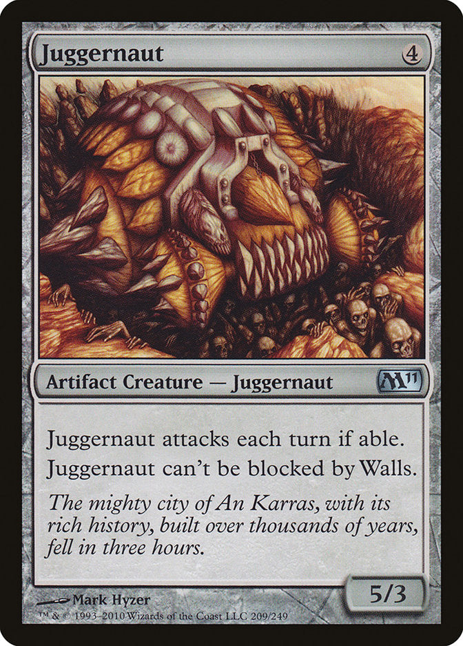 Juggernaut [Magic 2011] | Silver Goblin