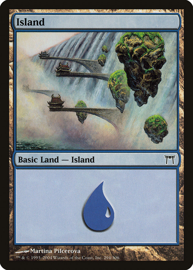 Island (294) [Champions of Kamigawa] | Silver Goblin