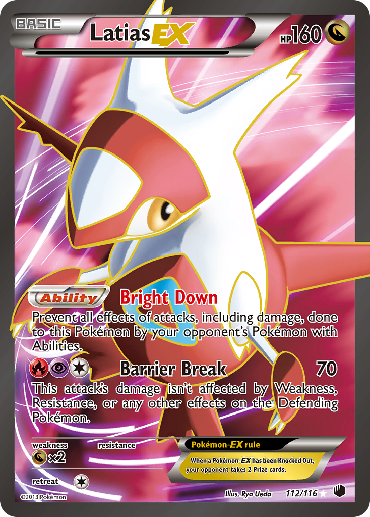 Latias EX (112/116) [Black & White: Plasma Freeze] | Silver Goblin