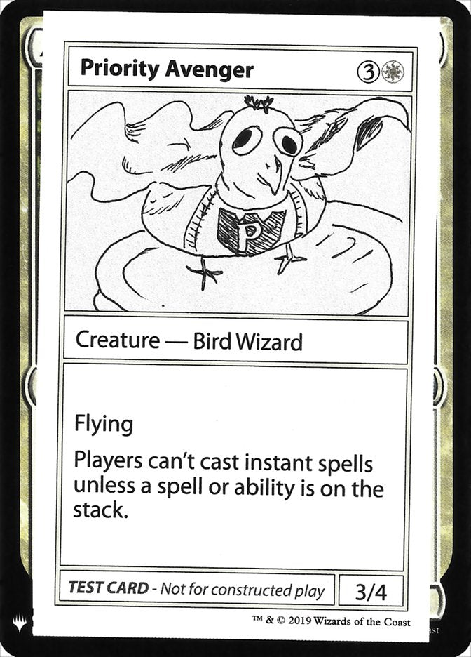 Priority Avenger [Mystery Booster Playtest Cards] | Silver Goblin
