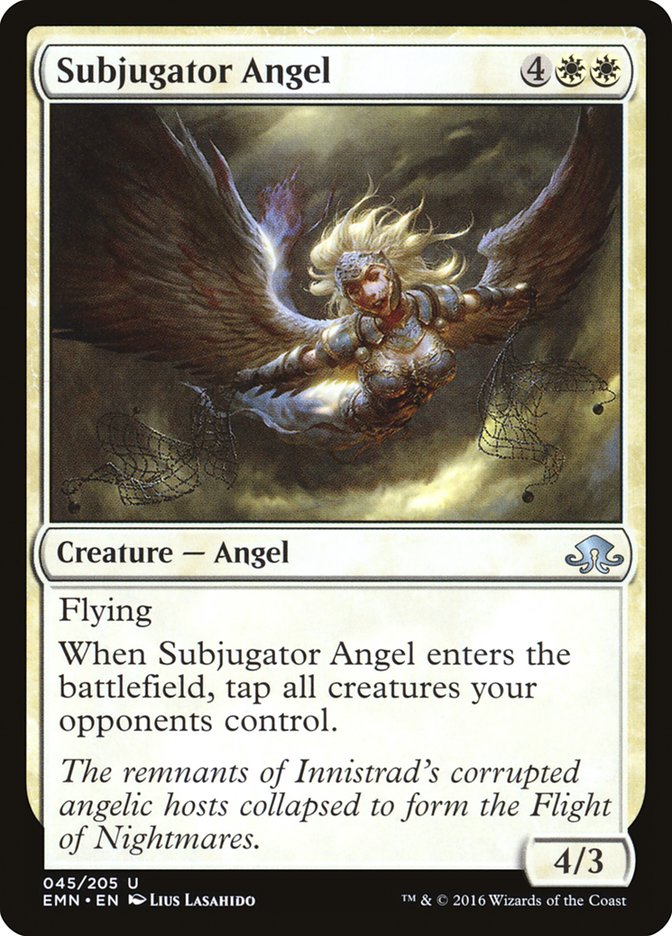 Subjugator Angel [Eldritch Moon] | Silver Goblin
