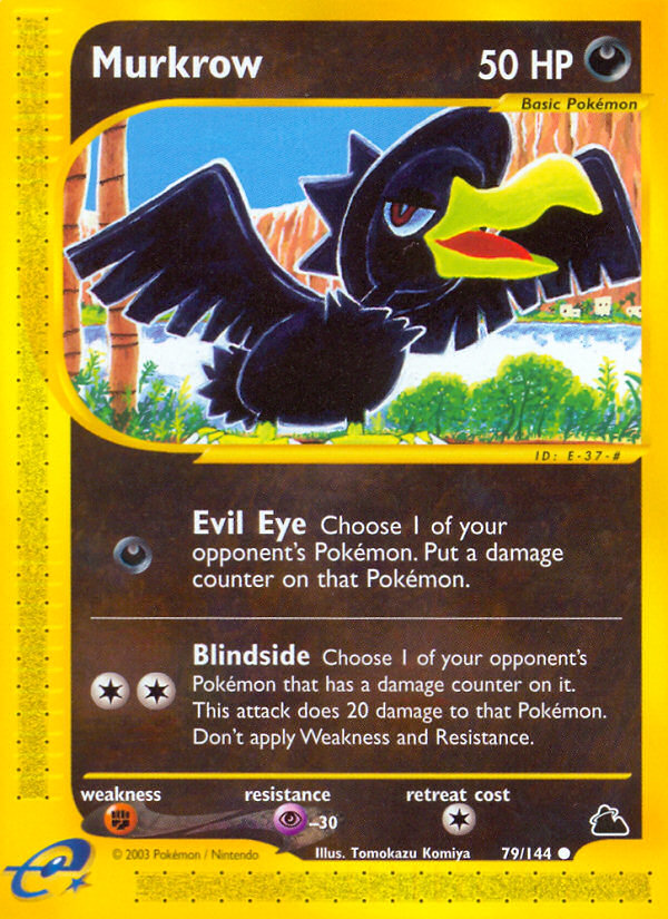 Murkrow (79/144) [Skyridge] | Silver Goblin