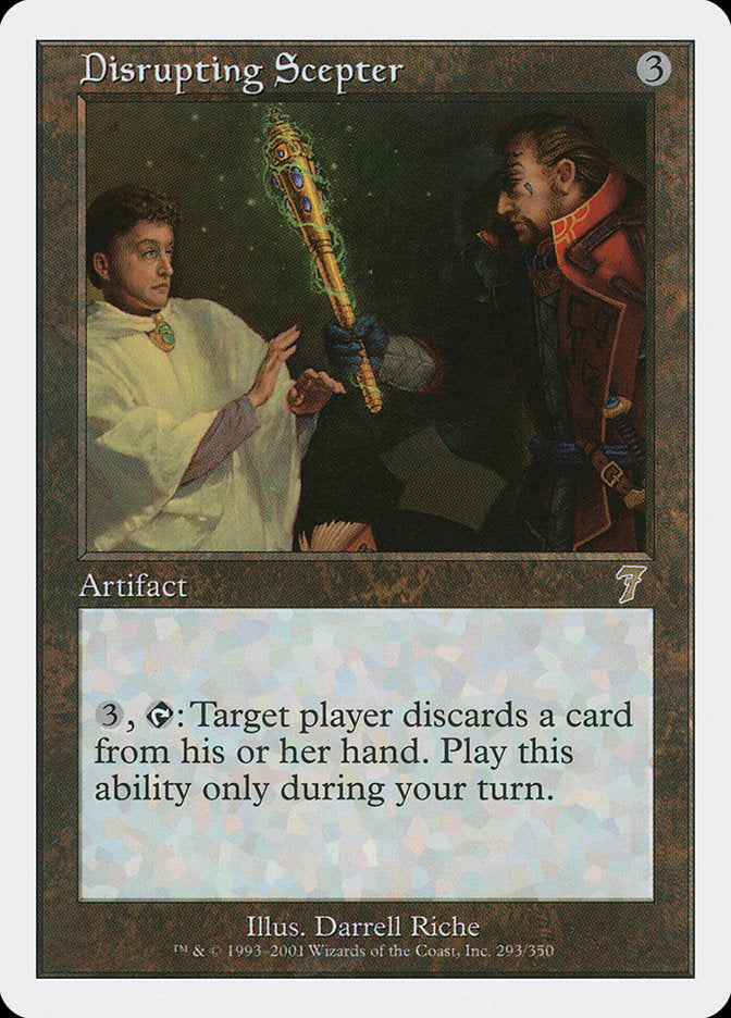 Disrupting Scepter [Seventh Edition] | Silver Goblin