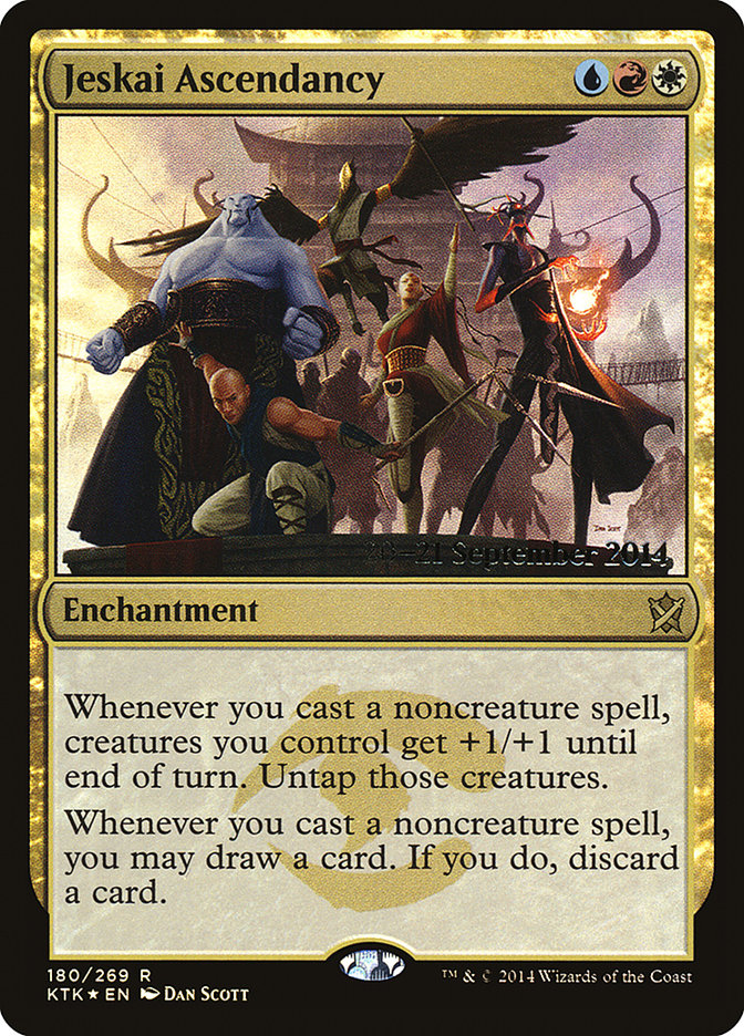 Jeskai Ascendancy [Khans of Tarkir Prerelease Promos] | Silver Goblin