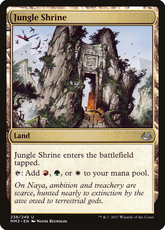 Jungle Shrine [Modern Masters 2017] | Silver Goblin