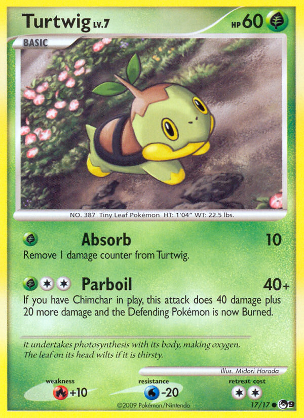 Turtwig (17/17) [POP Series 9] | Silver Goblin