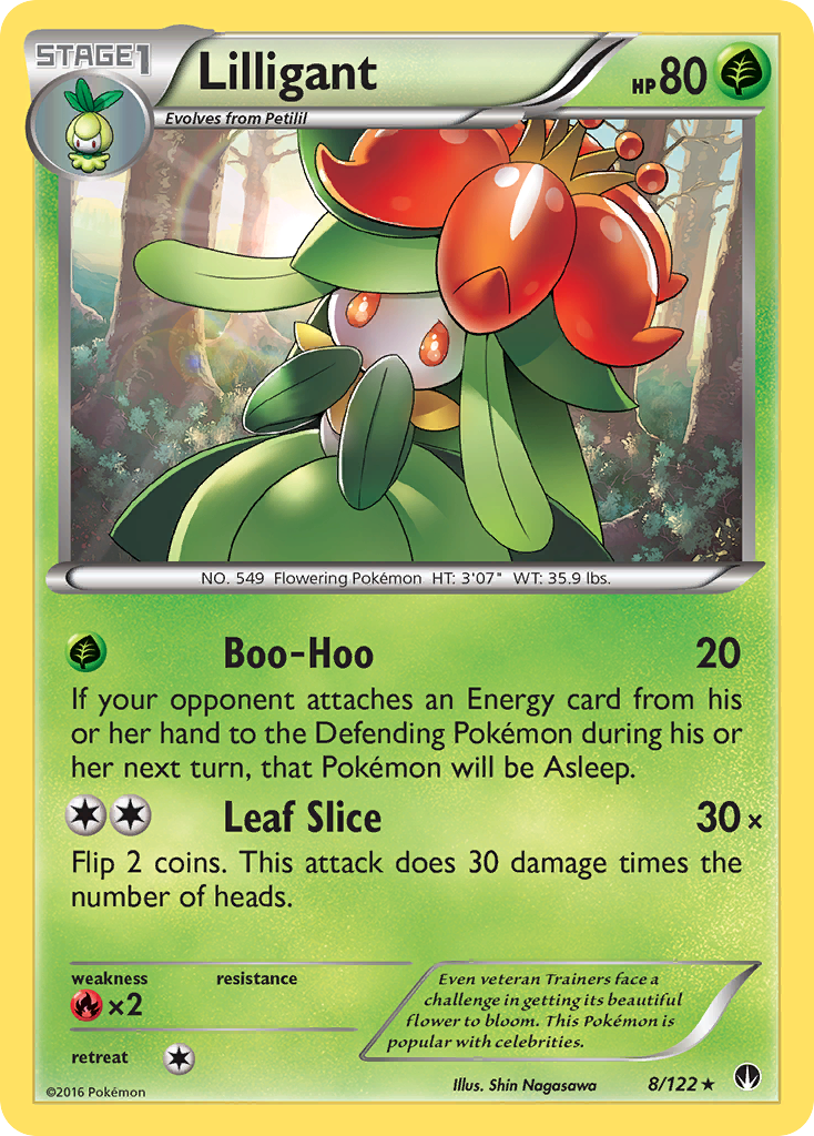 Lilligant (8/122) [XY: BREAKpoint] | Silver Goblin