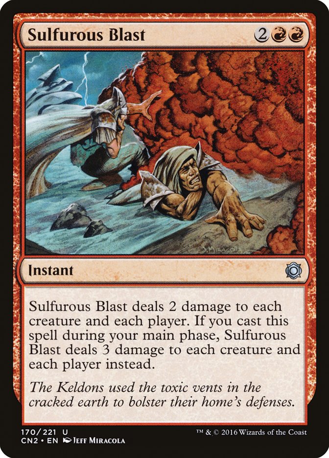 Sulfurous Blast [Conspiracy: Take the Crown] | Silver Goblin