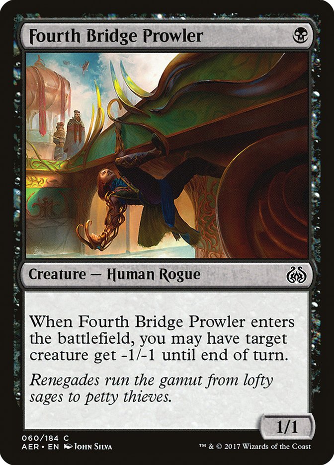 Fourth Bridge Prowler [Aether Revolt] | Silver Goblin