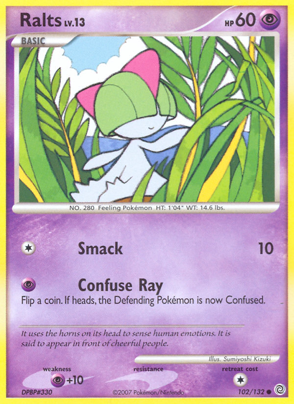 Ralts (102/132) [Diamond & Pearl: Secret Wonders] | Silver Goblin