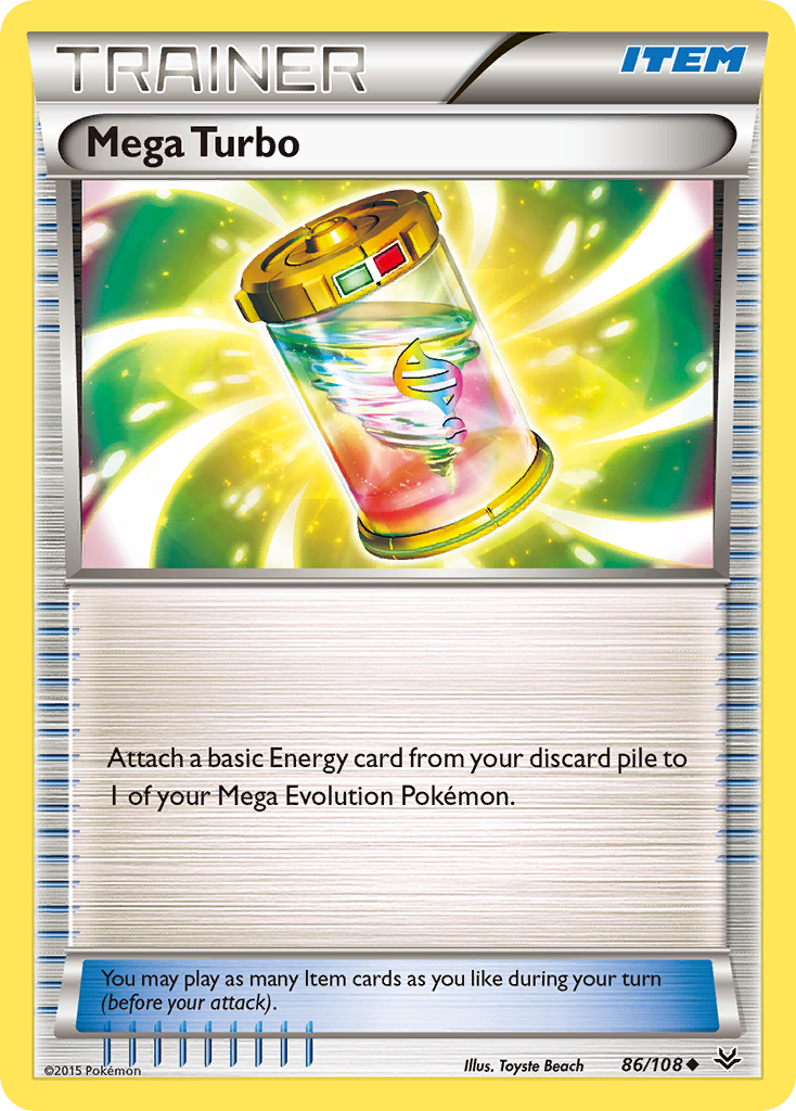 Mega Turbo (86/108) [XY: Roaring Skies] | Silver Goblin