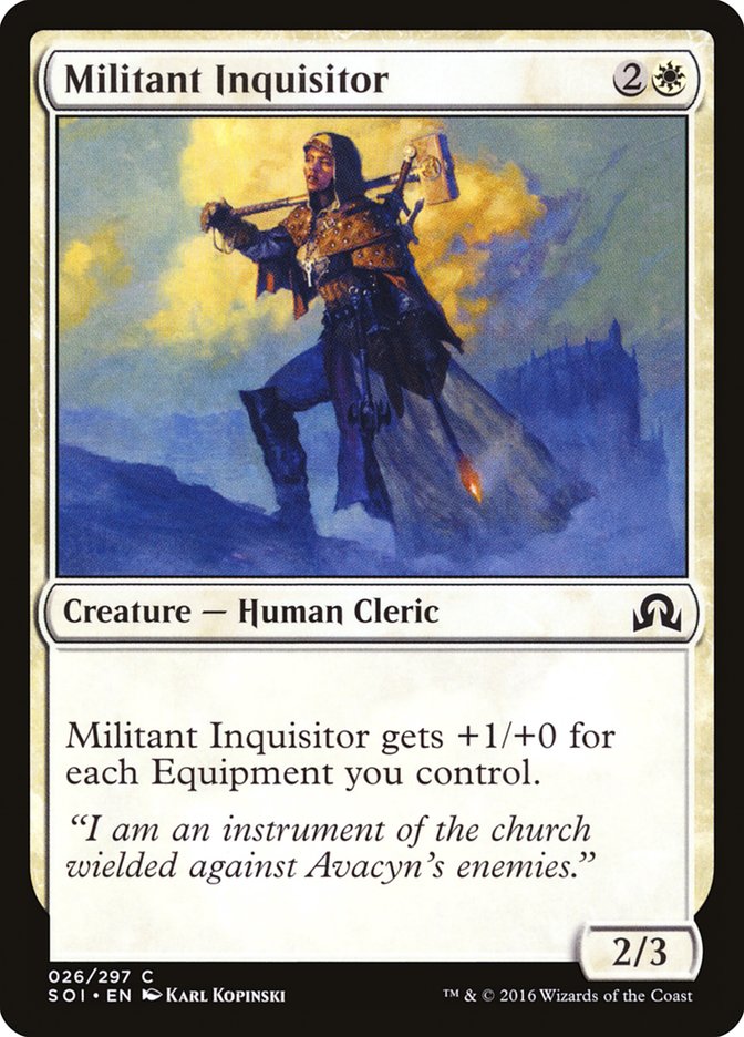 Militant Inquisitor [Shadows over Innistrad] | Silver Goblin