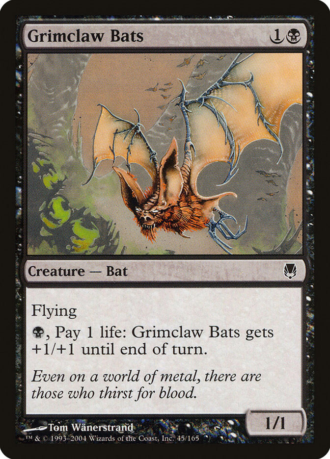 Grimclaw Bats [Darksteel] | Silver Goblin