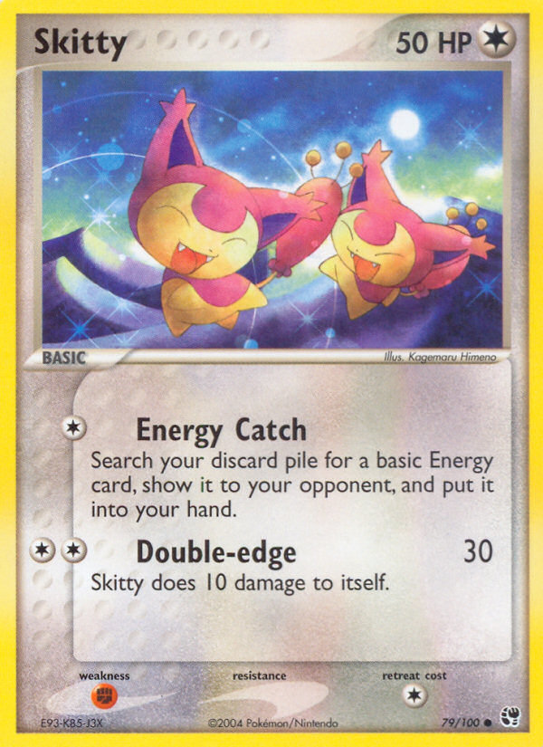 Skitty (79/100) [EX: Sandstorm] | Silver Goblin