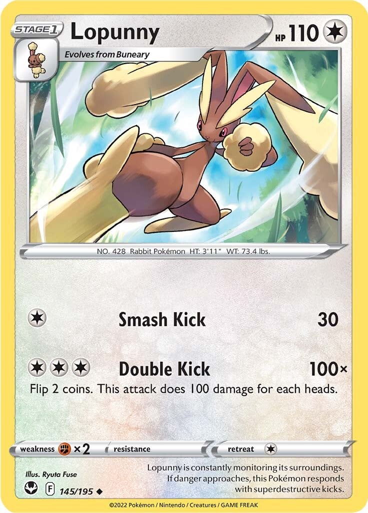 Lopunny (145/195) [Sword & Shield: Silver Tempest] | Silver Goblin