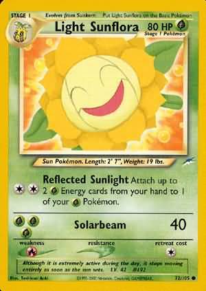 Light Sunflora (72/105) [Neo Destiny Unlimited] | Silver Goblin