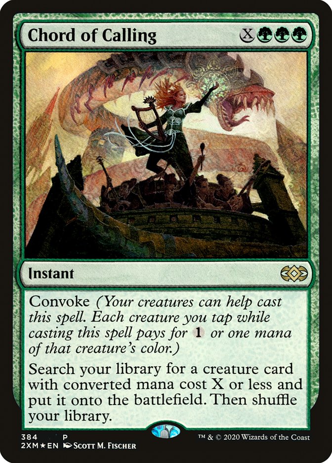 Chord of Calling [Double Masters Promos] | Silver Goblin