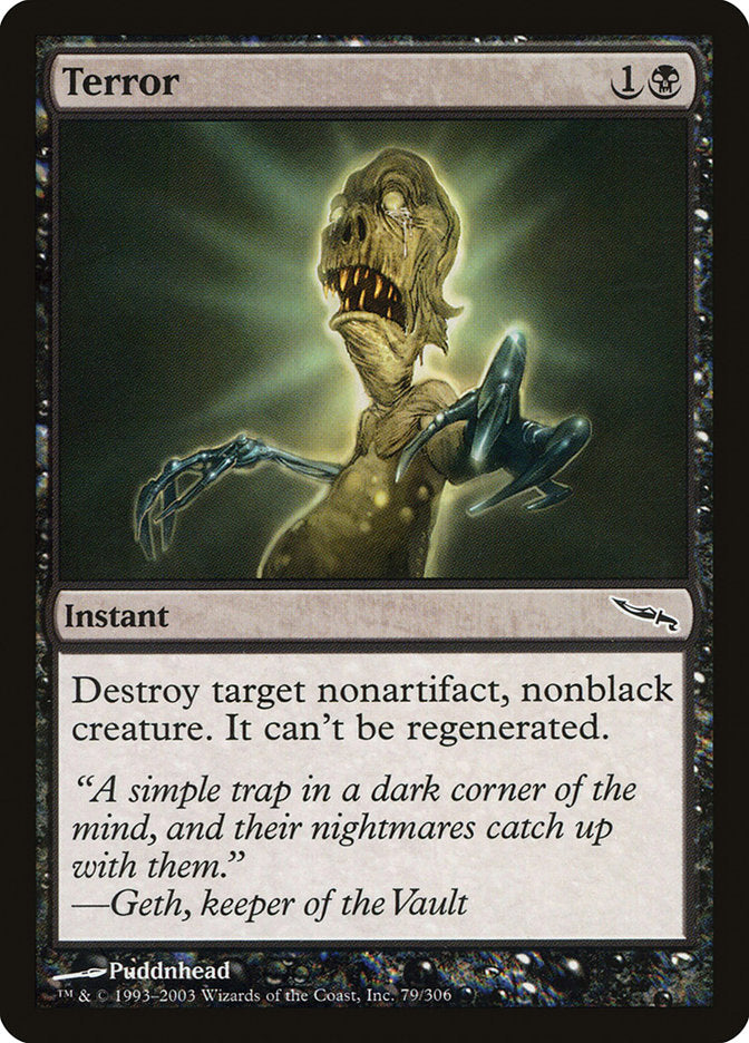 Terror [Mirrodin] | Silver Goblin