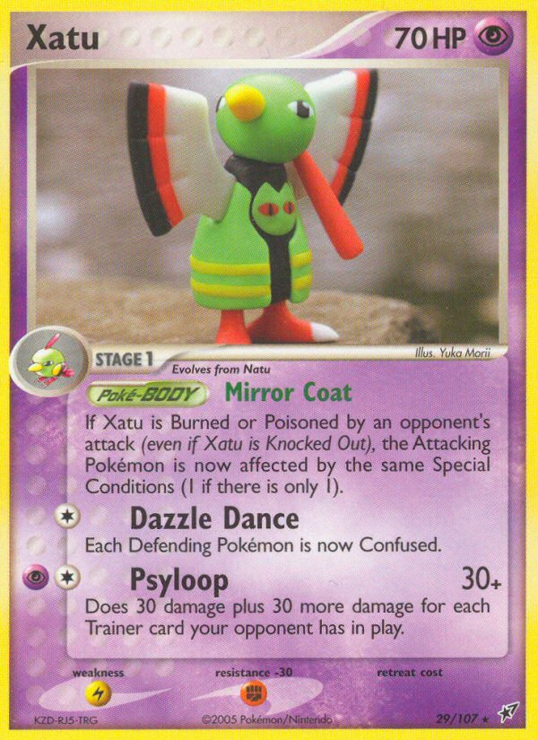 Xatu (29/107) [EX: Deoxys] | Silver Goblin