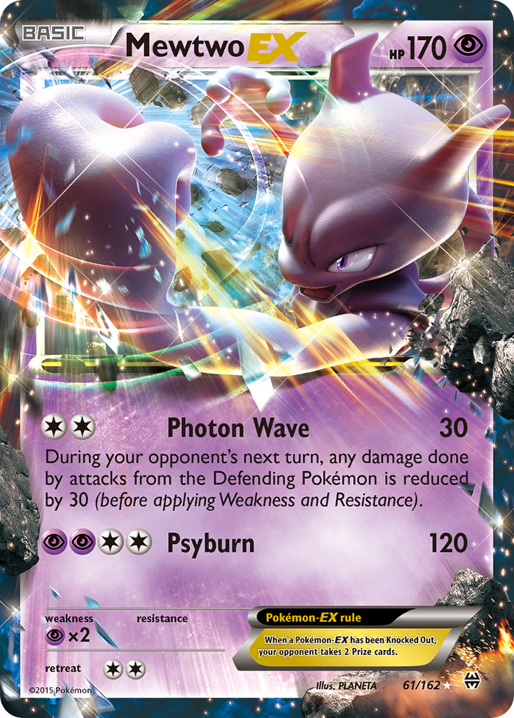 Mewtwo EX (61/162) [XY: BREAKthrough] | Silver Goblin