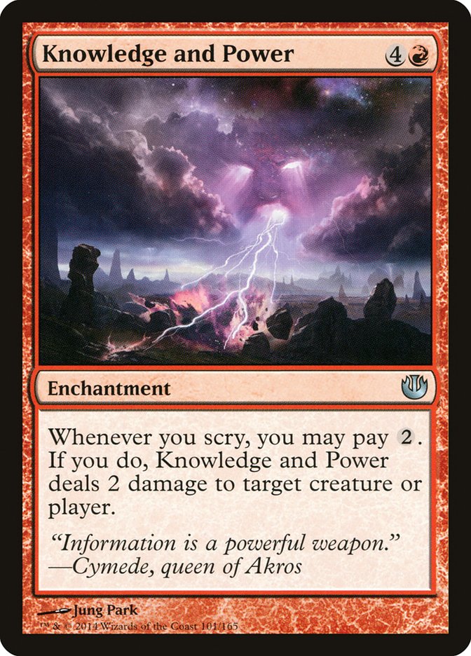 Knowledge and Power [Journey into Nyx] | Silver Goblin