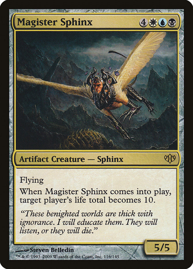 Magister Sphinx [Conflux] | Silver Goblin