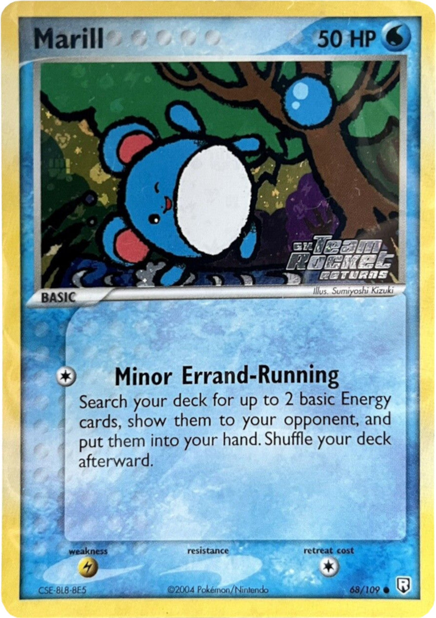 Marill (68/109) (Stamped) [EX: Team Rocket Returns] | Silver Goblin