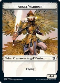Angel Warrior // Insect Double-Sided Token [Zendikar Rising Tokens] | Silver Goblin