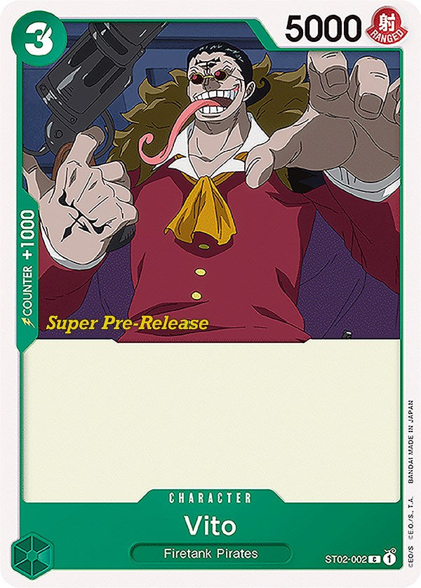 Vito [Super Pre-Release Starter Deck: Worst Generation] | Silver Goblin