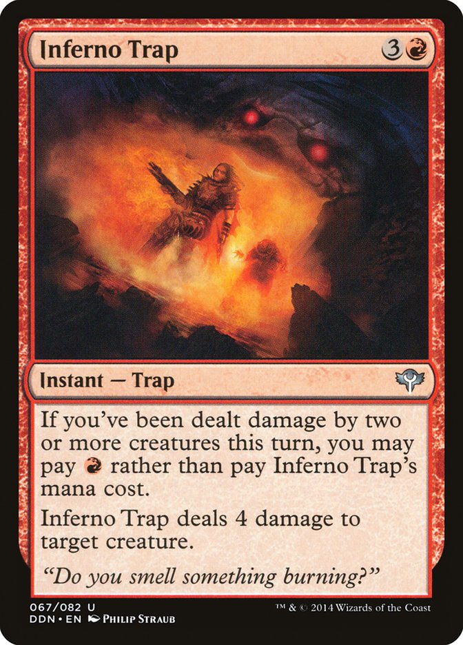 Inferno Trap [Duel Decks: Speed vs. Cunning] | Silver Goblin