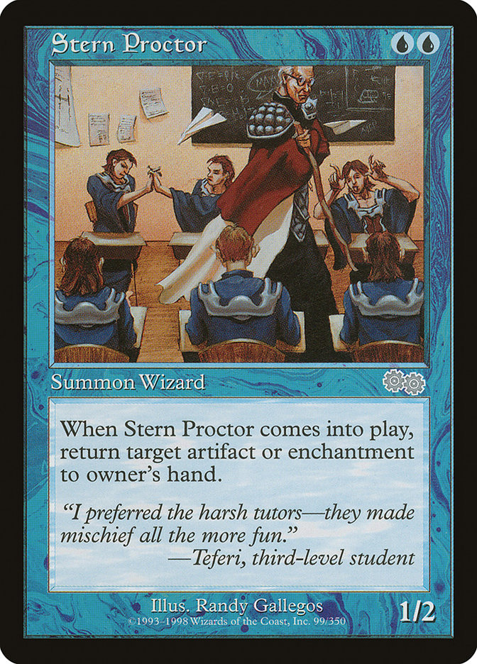 Stern Proctor [Urza's Saga] | Silver Goblin