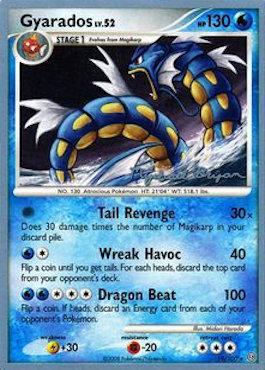 Gyarados LV.52 (19/100) (Happy Luck - Mychael Bryan) [World Championships 2010] | Silver Goblin