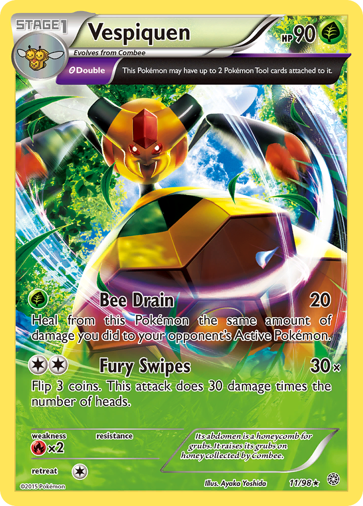 Vespiquen (11/98) [XY: Ancient Origins] | Silver Goblin