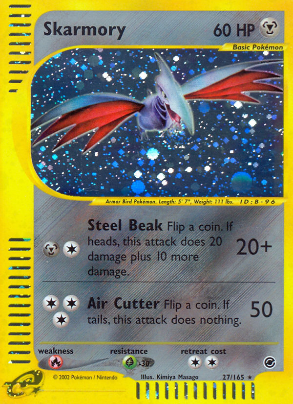 Skarmory (27/165) [Expedition: Base Set] | Silver Goblin