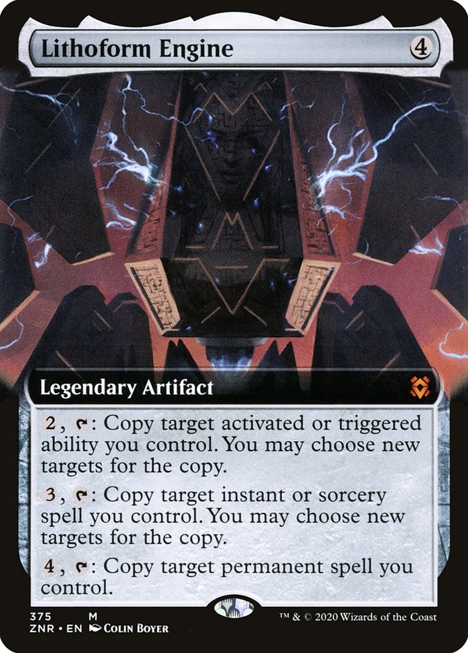 Lithoform Engine (Extended Art) [Zendikar Rising] | Silver Goblin