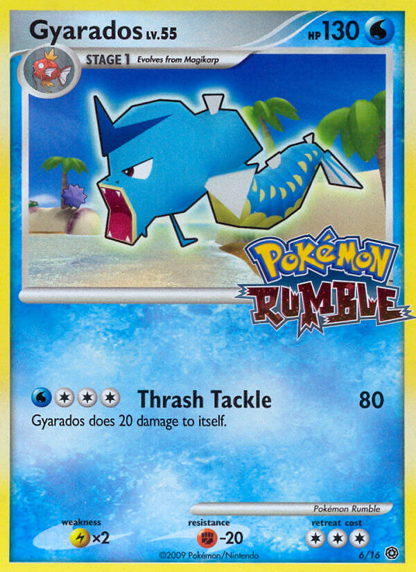 Gyarados (6/16) [Pokémon Rumble] | Silver Goblin