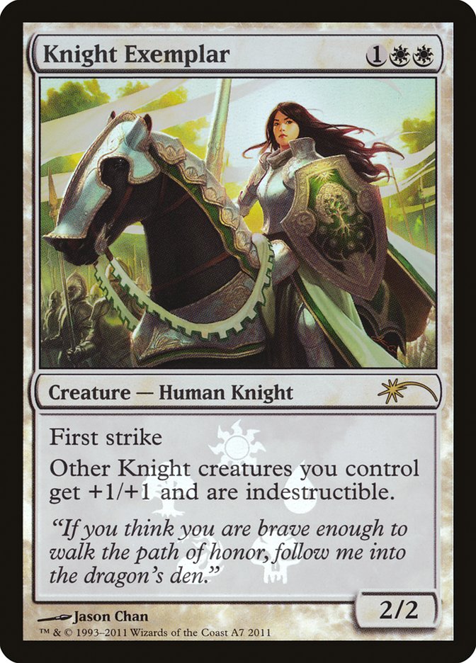 Knight Exemplar [Resale Promos] | Silver Goblin