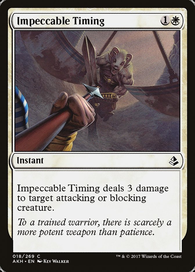 Impeccable Timing [Amonkhet] | Silver Goblin