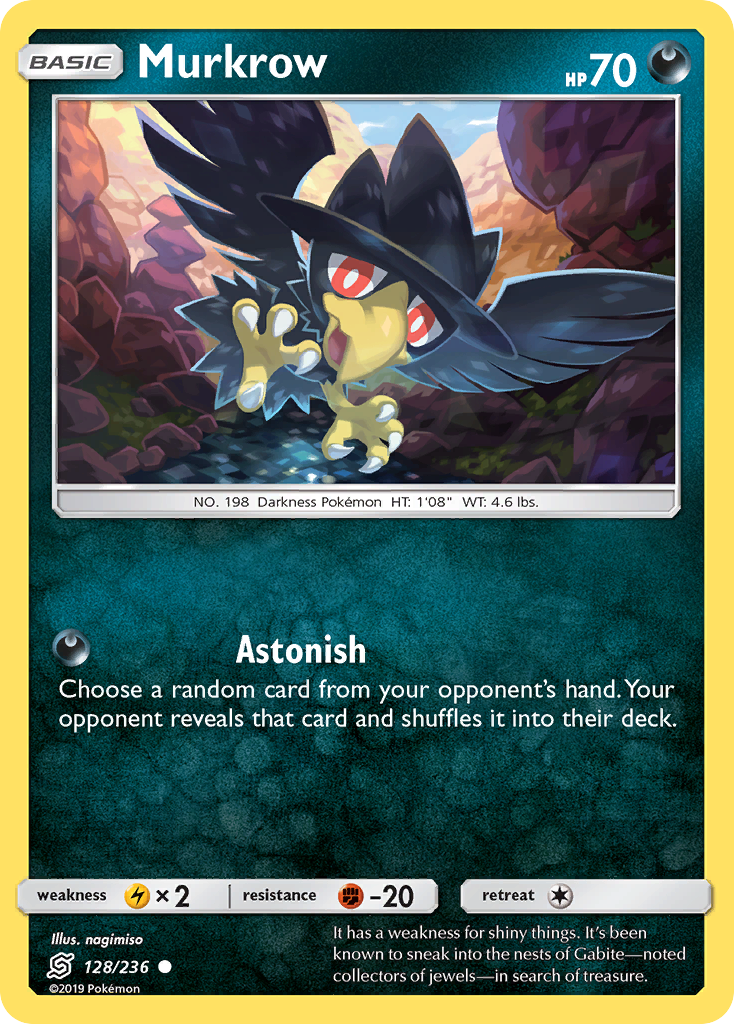 Murkrow (128/236) [Sun & Moon: Unified Minds] | Silver Goblin