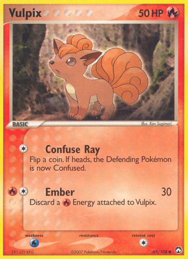 Vulpix (69/108) [EX: Power Keepers] | Silver Goblin