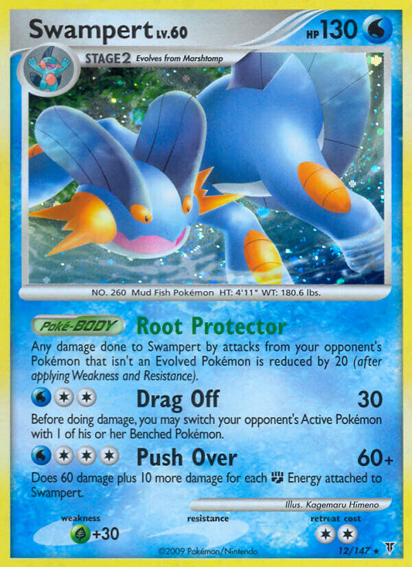 Swampert (12/147) (Theme Deck Exclusive) [Platinum: Supreme Victors] | Silver Goblin