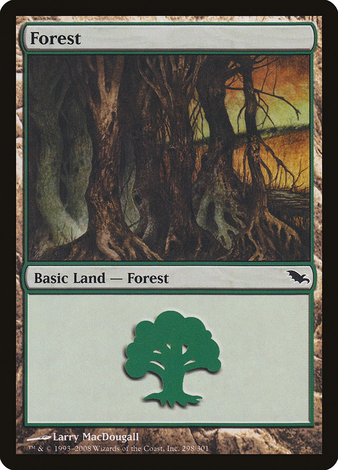 Forest (298) [Shadowmoor] | Silver Goblin