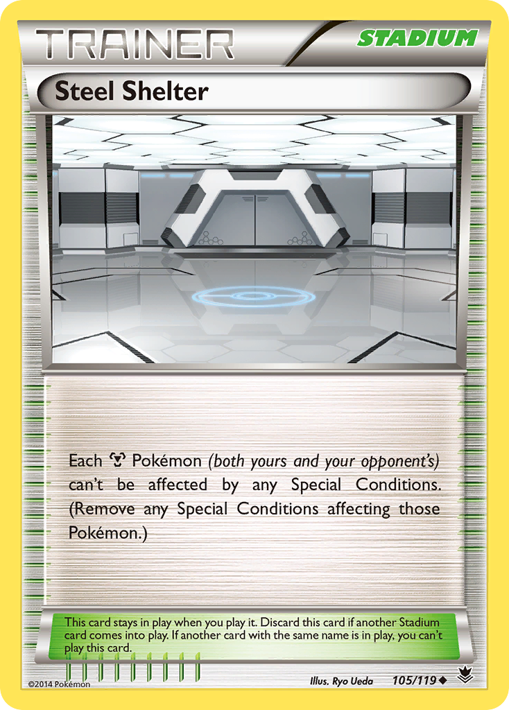 Steel Shelter (105/119) [XY: Phantom Forces] | Silver Goblin