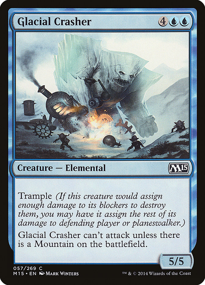 Glacial Crasher [Magic 2015] | Silver Goblin