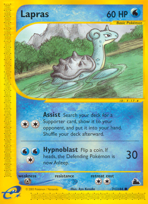 Lapras (71/144) [Skyridge] | Silver Goblin