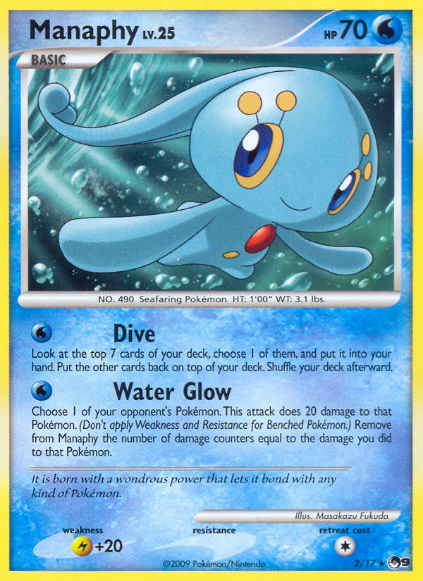 Manaphy (2/17) [POP Series 9] | Silver Goblin