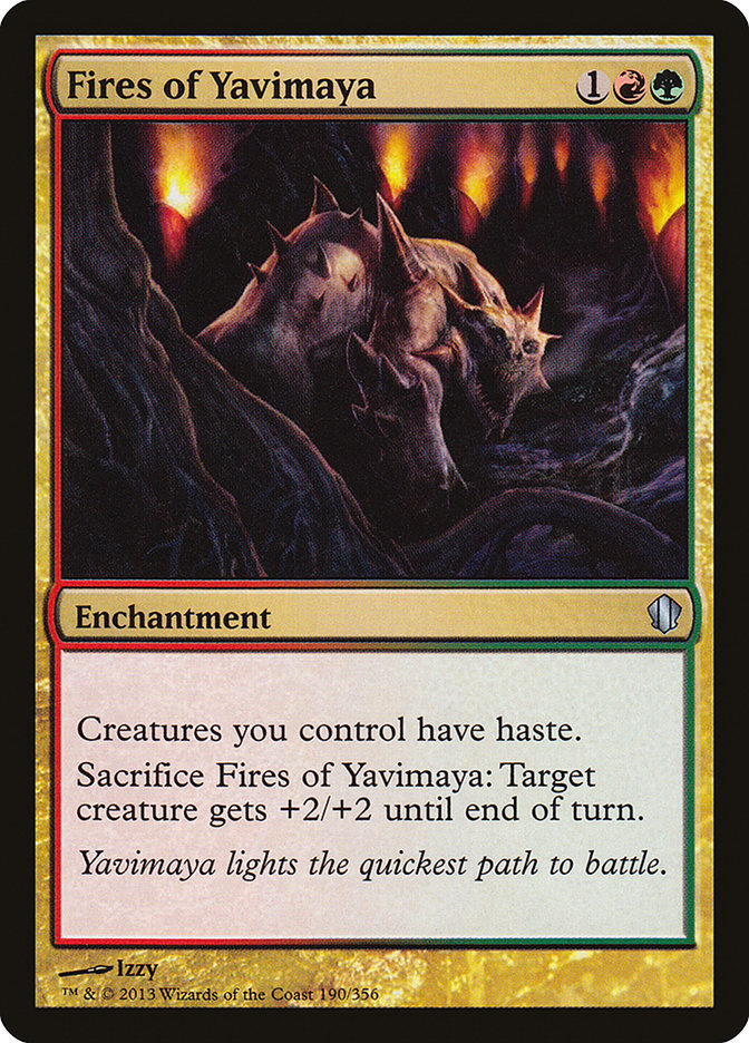 Fires of Yavimaya [Commander 2013] | Silver Goblin